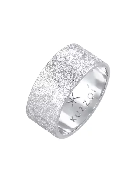 KUZZOI Prstan srebrna