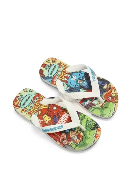 Dětské žabky Havaianas bílé