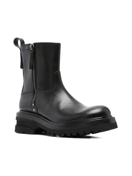 Buty do kostki Premiata skórzane czarne