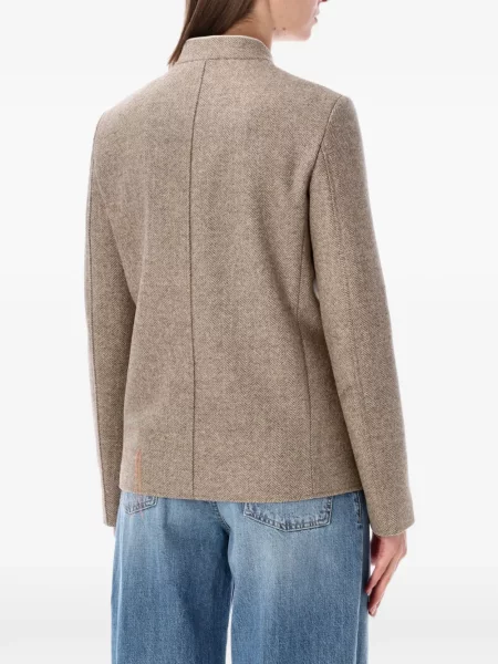 Gulerat sacou Fortela cu model herringbone