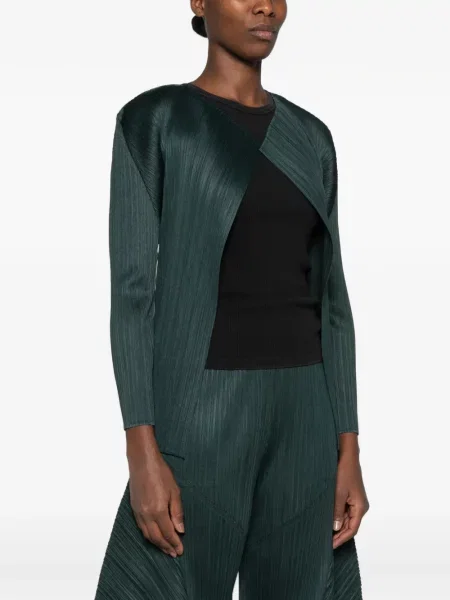 Top Pleats Please Issey Miyake zelená