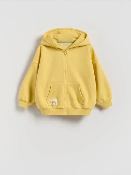 Reserved bluza oversize żółty