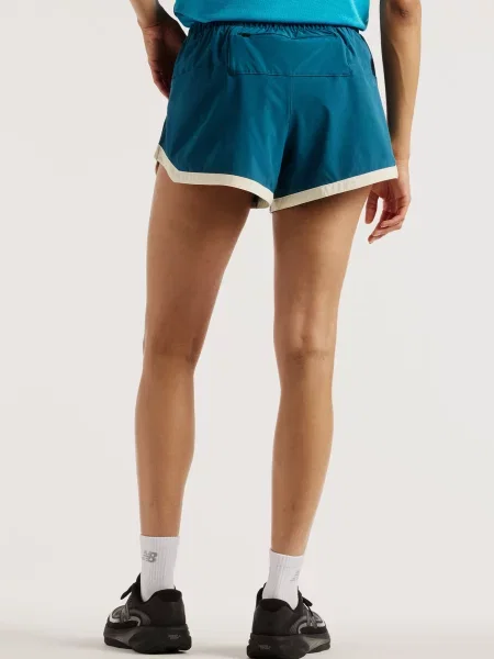 Короткие шорты New Balance синие
