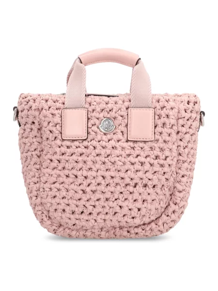 Shopperka Moncler różowa