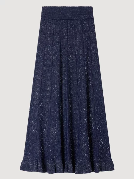 Спідниця Sandro синя