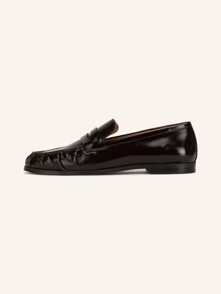 Mrs & Hugs Penny Mokasíny tmavě hnědá