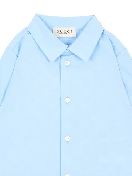 Koszula dziecięca Gucci niebieska