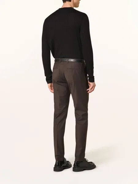 Drykorn Oblekové Sako Irving_Sk Skinny Fit braun