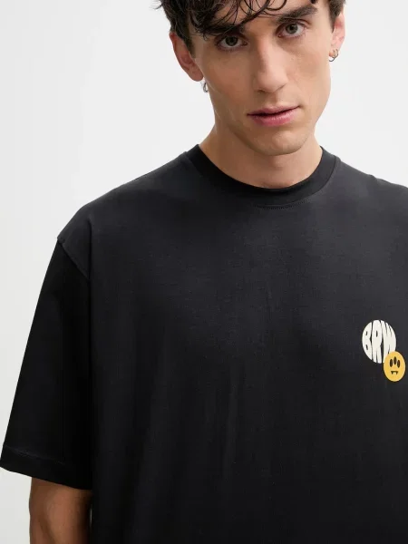 Футболка Barrow з принтом чорний