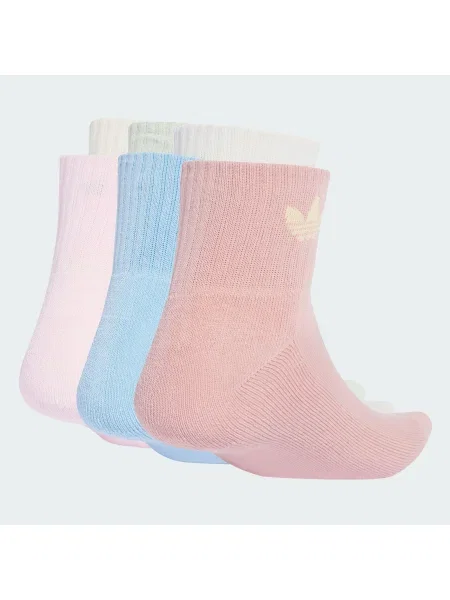 ADIDAS ORIGINALS Čarape svijetlobež / svijetloplava / siva / lila / roza bijela