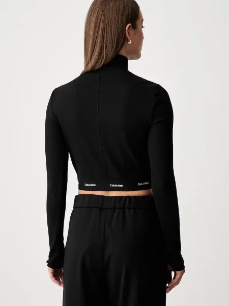 Calvin Klein Jeans longsleeve z czarna
