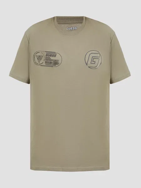 Футболка GUESS оливковий
