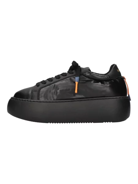 Sneakersy Barracuda skórzane czarne