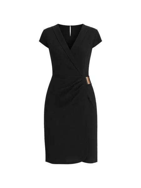 Rochie mini Morgan cu cataramă plic negru