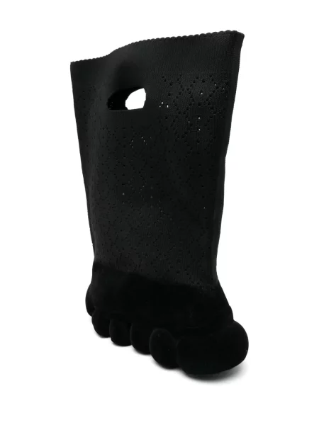 Плетена чанта тип портмоне Grounds черно