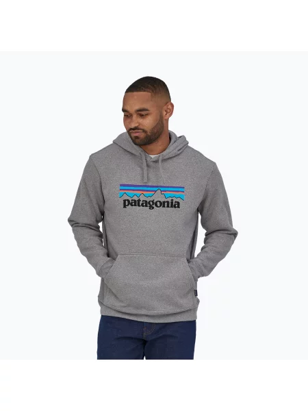 Bluza Patagonia Logo Uprisal gravel heather szara