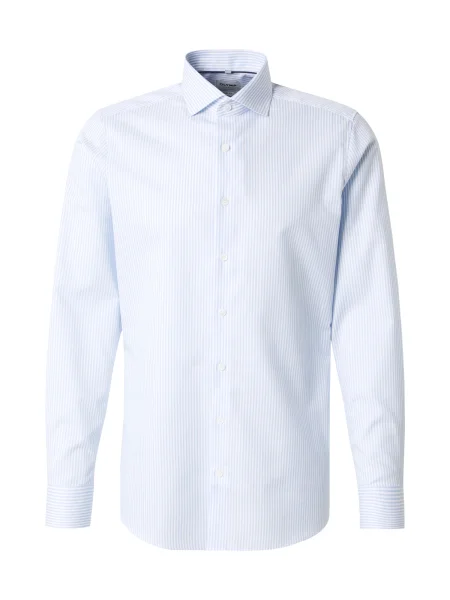OLYMP Poslovna košulja pastelno plava bijela