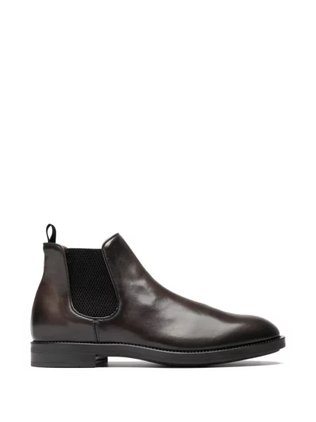 Botine chelsea Officine Creative maro