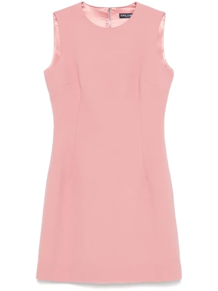 Rochie Dolce & Gabbana de lână de costum roz