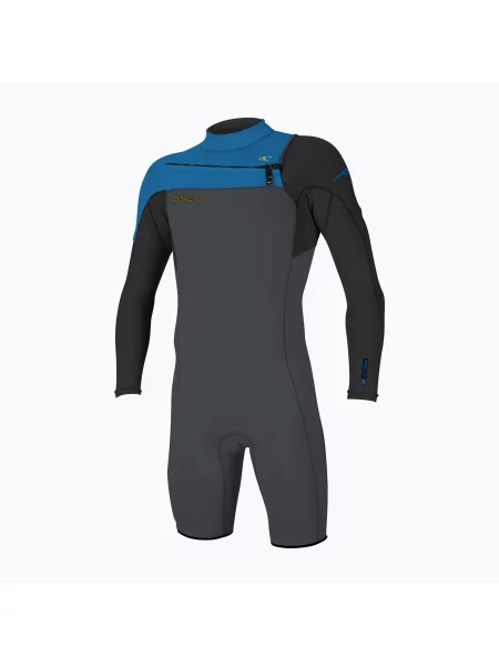 Costum de neopren pentru bărbați O'Neill Hammer Chest Zip LS Spring graphite/black/ocean negru