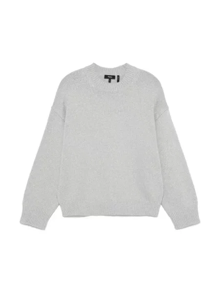 Dzianinowy sweter Theory szary