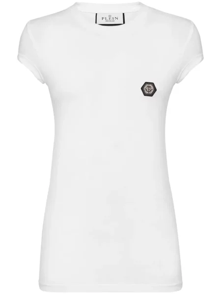 Tricou Philipp Plein alb