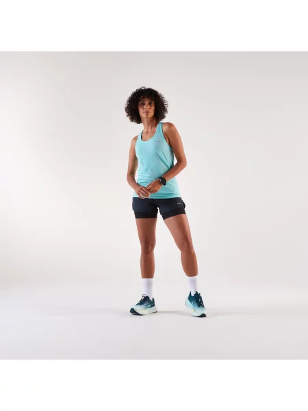 Koszulka do biegania bez rękawów Kiprun Run Comfort niebieska