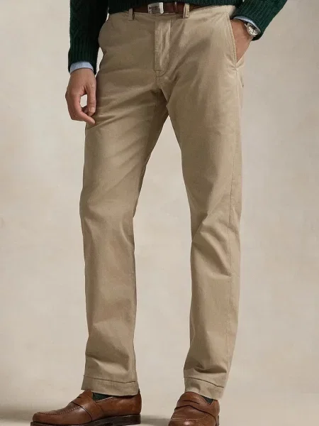 Штани Polo Ralph Lauren прямі чорний