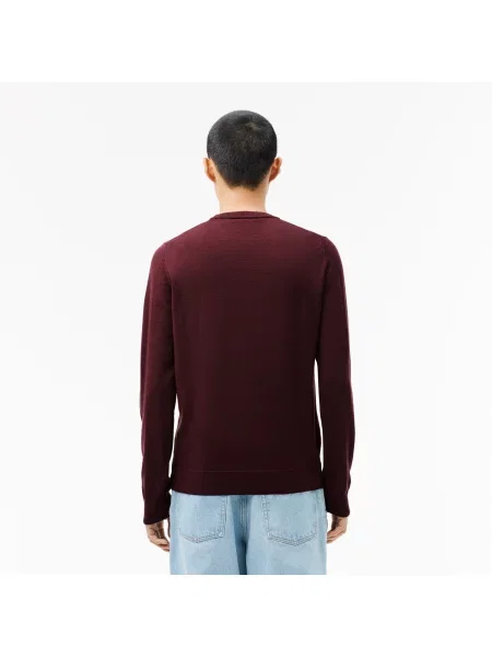 Свитер Lacoste с круглым вырезом