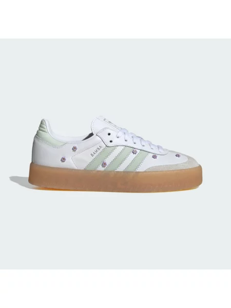 Tenisky adidas Sambae W Ftw White/ Linen Green/ Gum EUR 35 bílé