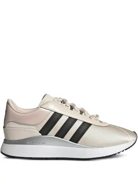Běžecké semišové tenisky Adidas Forum s výstřihem do v šedé