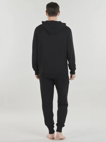 Geacă Polo Ralph Lauren cu glugă negru
