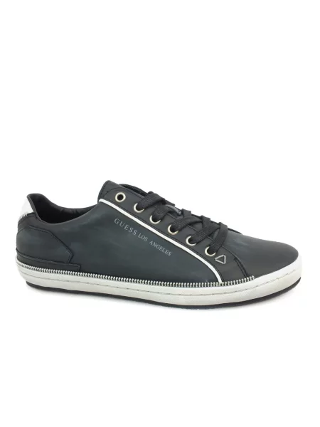 Sneakersy Guess skórzane czarne