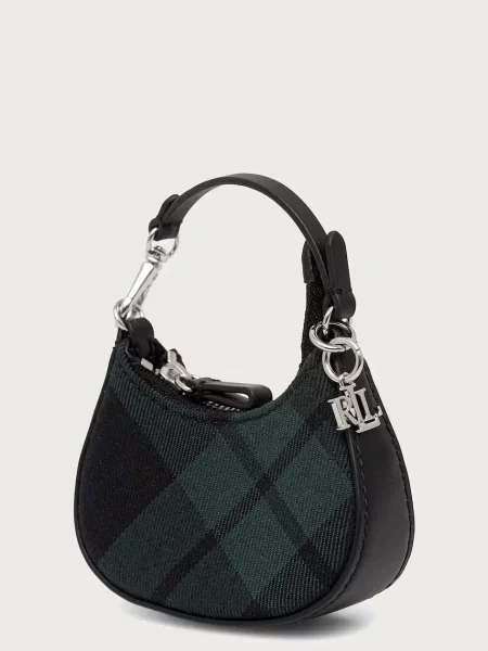 LAUREN RALPH LAUREN Obesek Črna zelena