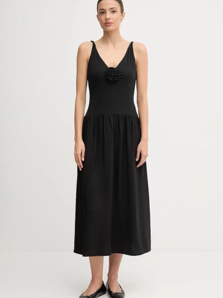 Pedro del Hierro rochie midi evazati negru
