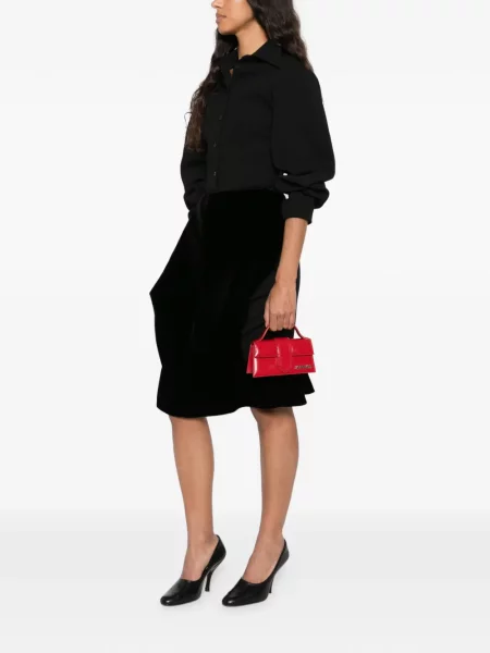 Fustă midi Jacquemus negru
