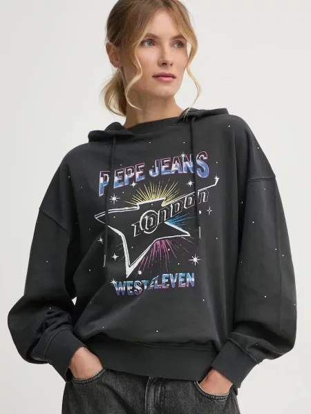 Pepe Jeans Bluză Lilian negru