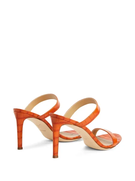 Сандали Giuseppe Zanotti оранжево
