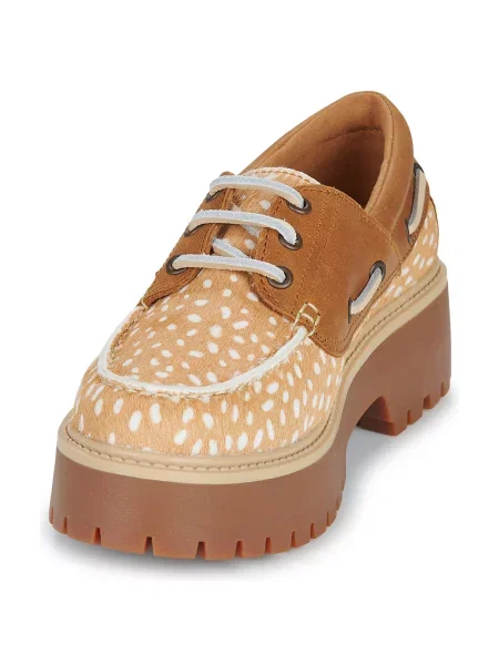 Pantofi Timberland streetstyle cu strasuri maro