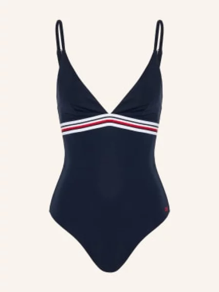 Tommy Hilfiger Plavky tmavě modrá / červená bílá