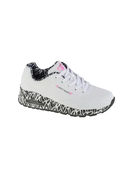 Pantofi Skechers alb