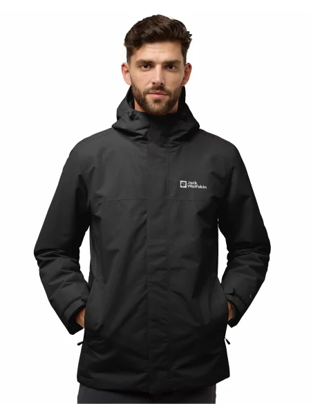 Зимова куртка Jack Wolfskin Outer jacket altenberg jkt m чорний