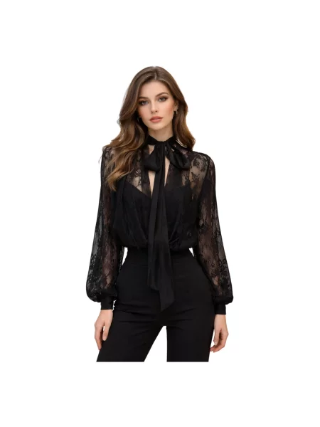 Bluzka koronkowa Aniye By koronkowa czarna