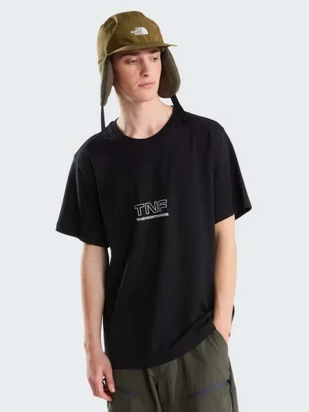 Футболка The North Face U ZUMU RELAXED SS TEE чорний