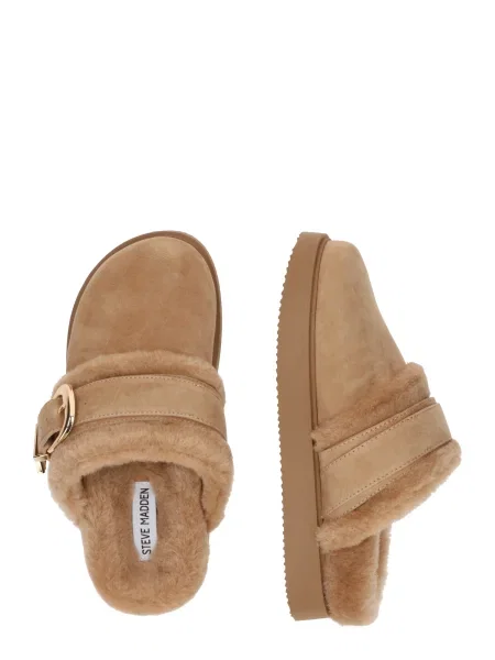 STEVE MADDEN Papucs Cozy Up teveszín bézs
