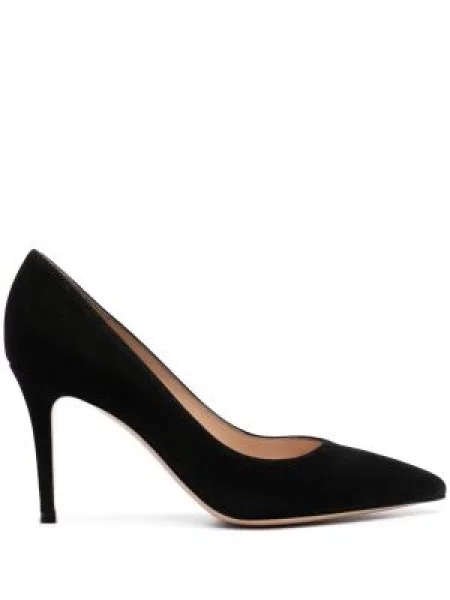 Pantofi cu toc Gianvito Rossi din piele negru