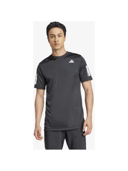 Koszulka z krótkim rękawem damska adidas Club Tennis Climacool czarny S biały