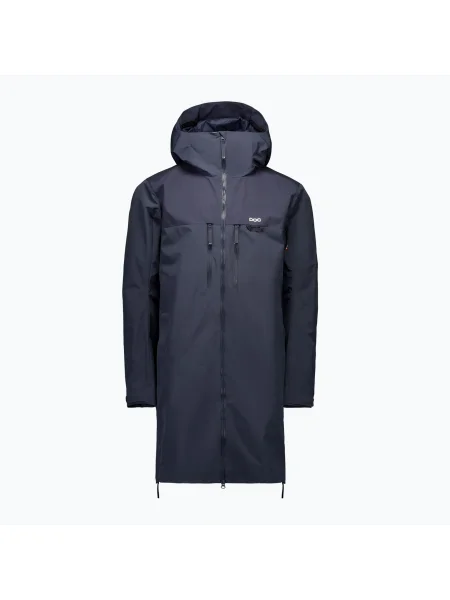 Pánský zimní kabát POC Race Mentor Coat apatite navy tmavě modrý