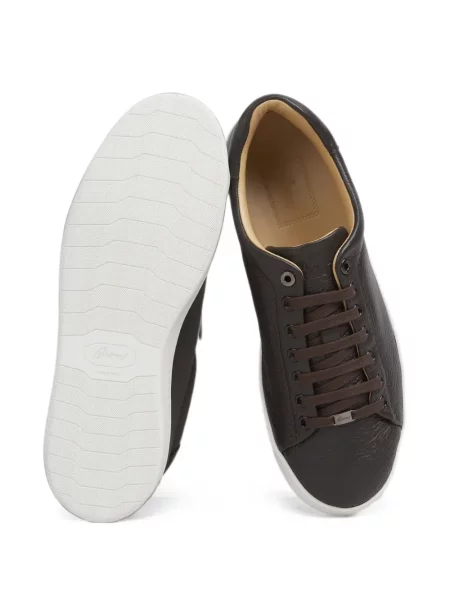 Sneakerși Brioni maro