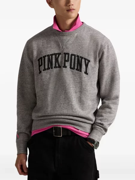 Șapcă Polo Ralph Lauren de mătase cu broderie cu dungi negru